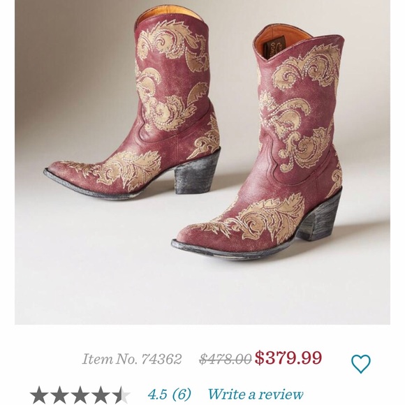 SOLD OLD GRINGO Elizabeth Vintage Cowgirl BootS - Picture 6 of 6